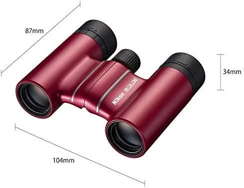Žiūronai Nikon Aculon T02 8x21 raudona