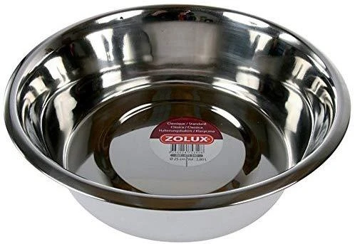 Zolux dubenėlis šuniui plieno nerūdijantis INOX 28,5 cm 4,1 L