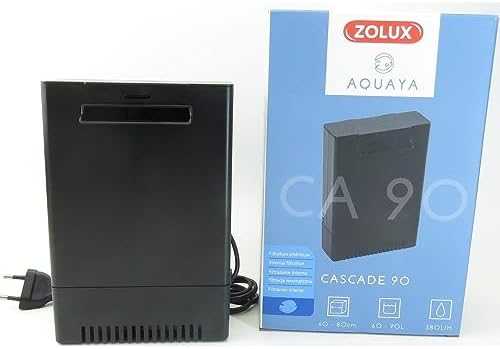 Zolux Aquaya vidinis akvariumo filtras su kaskados funkcija, juodas