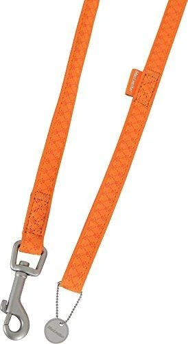 Zolux Smycz šuniui Mac Leather L 25 mm/1,2 m kol. oranžinė