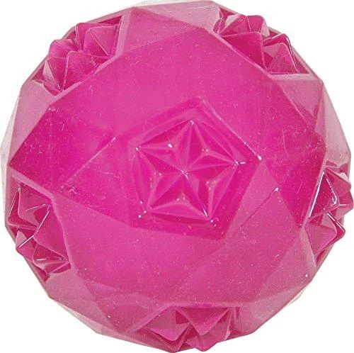 Zolux Žaislas šuniui kamuoliukas TPR POP 7.5 cm kol. rožinė