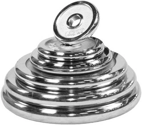 Spartan Chrome mankštos lėkštės 2x2,5kg SPARTAN