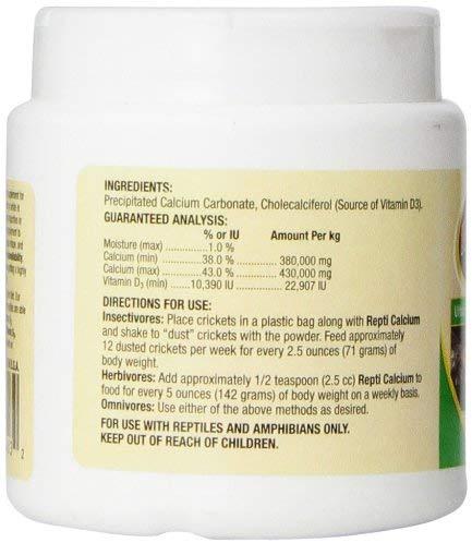 REPTI CALCIUM kalcis reptilijoms su D3 85g