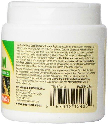 REPTI CALCIUM kalcis reptilijoms su D3 85g