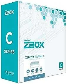 Zotac „ZBOX CI629 Nano Barebone“ su „Intel Core i3-1315U“ 2XDDR5 SODIMM, 1xSATA, 1xM.2, dviejų LAN jungčių „WiFi“, 6 „Bluetooth 5.2“, 4xUSB 3.1, 1xUSB 2.0
