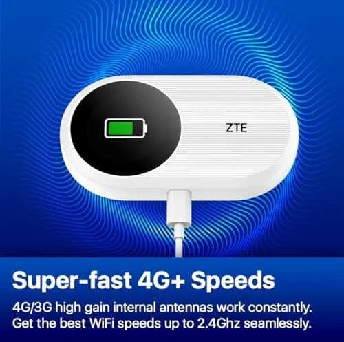 Belaidis Maršrutizatorius - ZTE U10S Pro 4G Wi-Fi 6 Teal