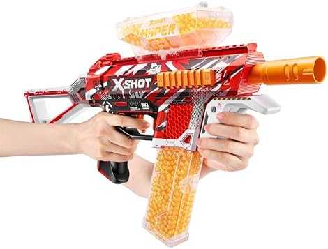 *****ZURU X-SHOT Hyper Gel Trace Fire 36621 /2