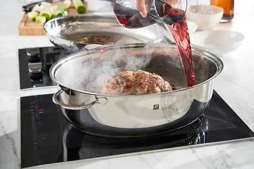 Virtuvės Indai - Zwilling Keptuvė 8.5L Nerūdijančio Plieno su Aliuminio Šerdimi