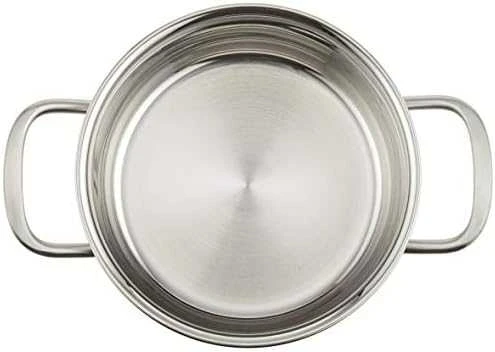 Zwilling Pico žemas puodas, 14 cm, 1 L, 18/10 plienas, indukcinis, dangtis