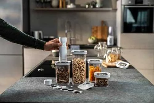 ZWILLING 1025971 Rectangular Container 2.445 L Transparent, Baltas 6 pc(s)
