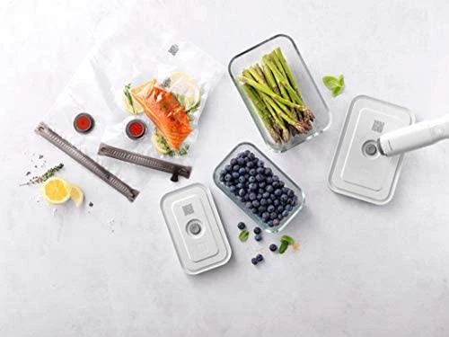 Vakuumavimo rinkinys ZWILLING Fresh & Save 7 dalių, Stiklas, M/L