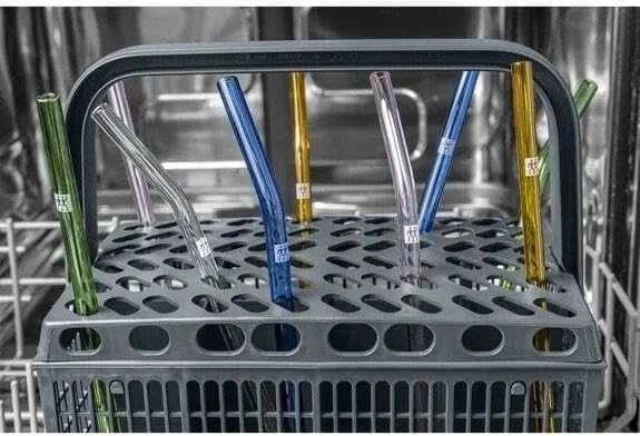 Zwilling - Sorrento spalvoti stikliniai šiaudeliai - 4 vnt. rinkinys