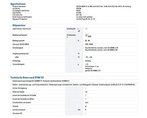Eaton FAK- R / KC11 / I saugos mygtukas pilnas 229746