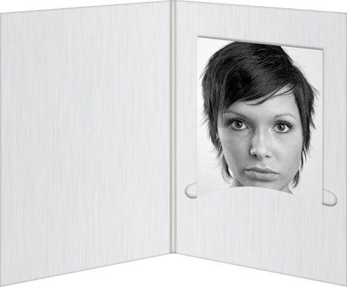 Nuotraukų rėmelis 1x100 Daiber portretinis aplankas Profi-Line iki 9x13 cm baltas
