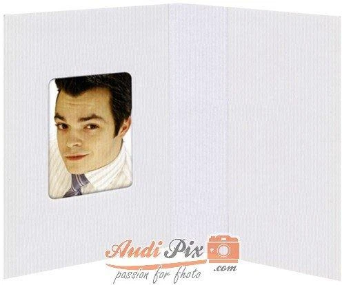 Nuotraukų rėmelis 1x100 Daiber Folders balti matiniai 38x58 mm