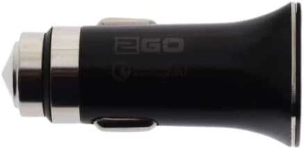 Įkroviklis 2GO 2GO USB KFZ-Schnell-Ladegerät 3100mA USB-A QC 3.0 juodas