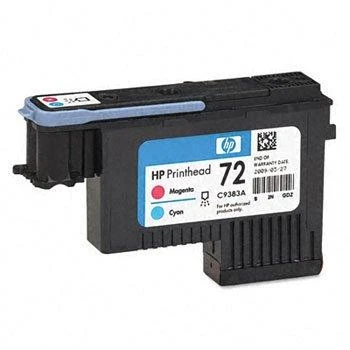 Hewlett Packard (HP) HP 72 Magenta/Cyan spausdinimo galvutė, skirta HP Designjet T1100, T770