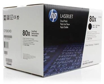 Hewlett Packard (HP) HP Toneris Juodas 80X, skirtas LaserJet Pro 400 MFP M425 Spausdintuvas Series (2x6.900 puslapių)