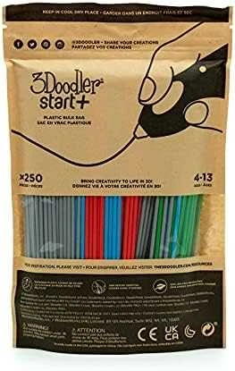3Doodler Start filamentų rinkinys, 250 vnt