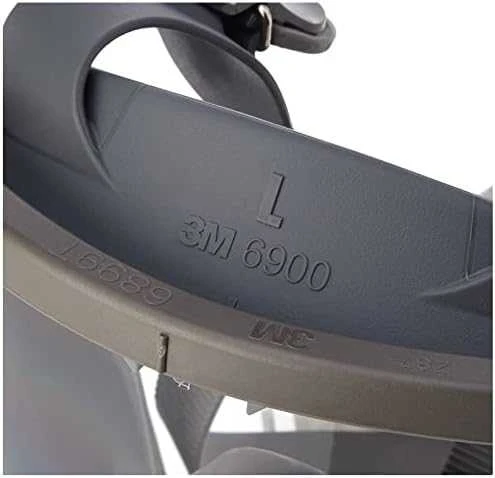 Pilna veido kaukė silikoninė 6900 L dydis, 3M