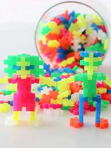 Plus Plus Klocki plastikowe PlusPlus Mini Neon 300 el.