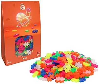 Plus Plus Klocki plastikowe PlusPlus Mini Neon 300 el.