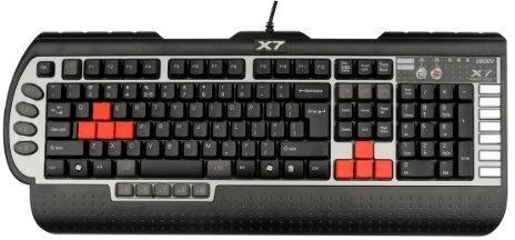 A4tech G800V, profesionali žaidimų klaviatūra, USB, CZ
