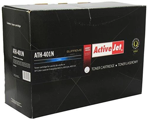 Toneris ActiveJet ATH-401N | Žydra spalva | 6000 psl. | HP CE401A (507A)