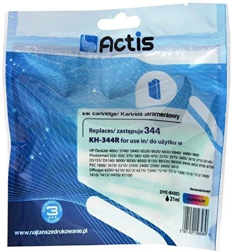 „Actis KH-344R“ rašalas (pakeitimas HP 344 C9363EE; standartinis; 21 ml; spalvotas)