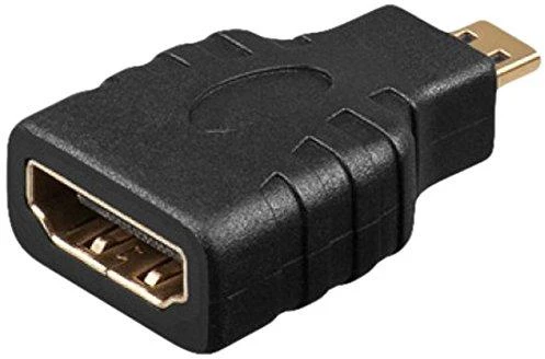 Adapteris AV Techly HDMI Micro - HDMI juoda (305144)