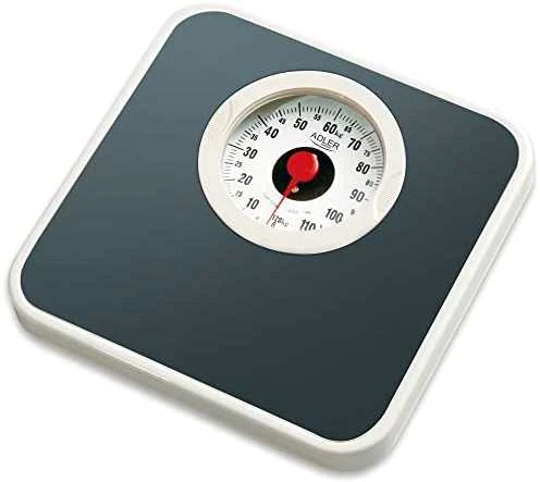 Virtuvinės svarstyklės Adler | Mechaninės vonios svarstyklės | AD 8178 | Didžiausias svoris (keliamoji galia) 120 kg | Tikslumas 1000 g | Juodas