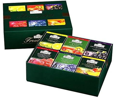 Arbatos rinkinys Ahmad FRUITYTEA, 60 vokelių po 2 g
