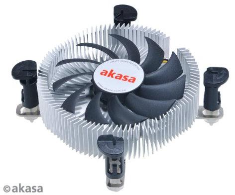 Akasa AK-CC7122BP01 žemo profilio procesoriaus aušintuvas