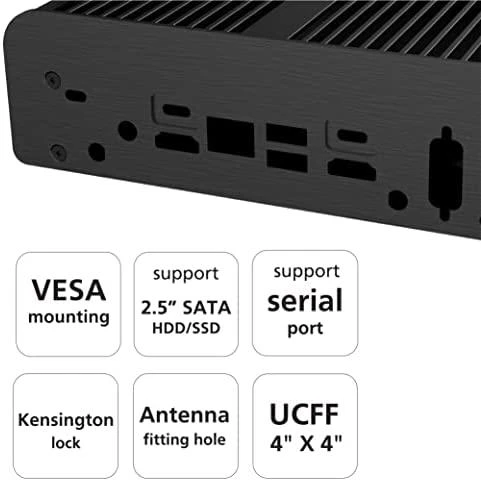 Akasa Newton TN UCFF-kompiuterio korpusas (Intel NUC), OEM - juodos spalvos