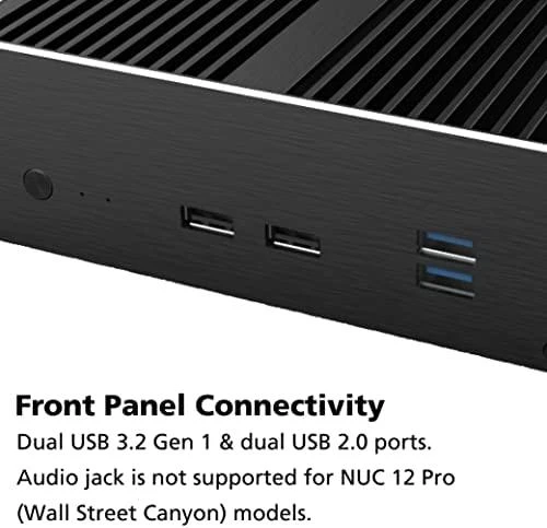 Akasa Newton TN UCFF-kompiuterio korpusas (Intel NUC), OEM - juodos spalvos
