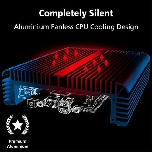 Akasa Newton TN UCFF-kompiuterio korpusas (Intel NUC), OEM - juodos spalvos