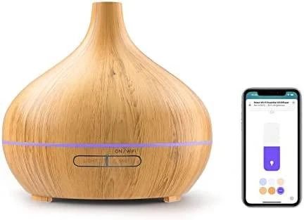 Drėkintuvas Išmanusis Wi-Fi eterinių aliejų difuzorius Meross (HomeKit)
