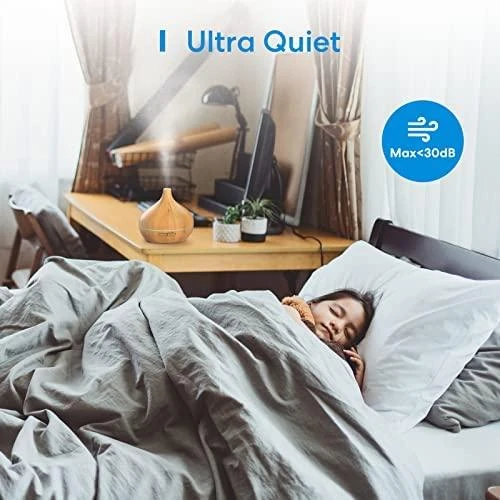 Drėkintuvas Išmanusis Wi-Fi eterinių aliejų difuzorius Meross (HomeKit)