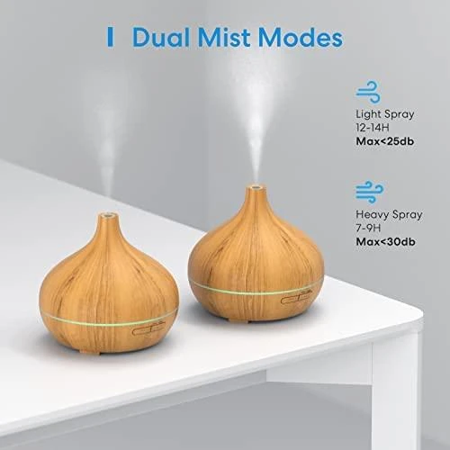 Drėkintuvas Išmanusis Wi-Fi eterinių aliejų difuzorius Meross (HomeKit)