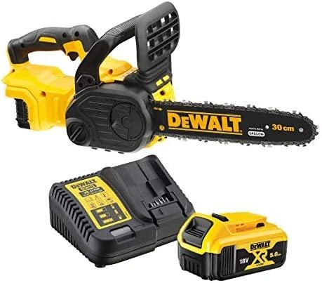 DeWALT akumuliatorinis grandininis pjūklas DCM565P1 18V 1x5.0 Ah