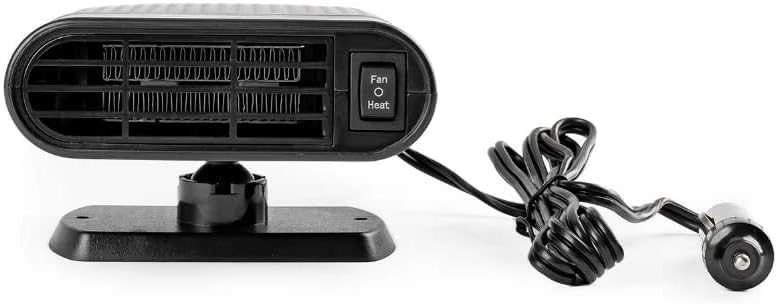 Automobilinis šildytuvas su ventiliatoriumi 12V 150W AMIO-02899