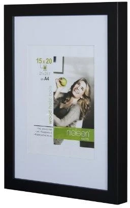 Nuotraukų rėmelis Nielsen Design Nielsen Apollon juoda 21x29,7 mediena DIN A4 8988046