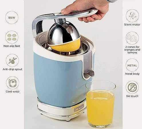 Ariete Vintage citrusinių vaisių sulčiaspaudė mėlyna