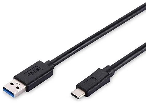 Assmann Electronic ASSMANN USB Type-C jungties kabelis, tipas C iki A M/M 1,0 m Super Speed bl