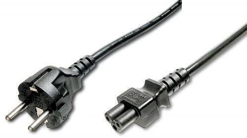 Digitus ASSMANN Maitinimo kabelis, Schuko – C5, IBM, Compaq nešiojamiesiems kompiuteriams, 1,2 m, AK-440115-012-S