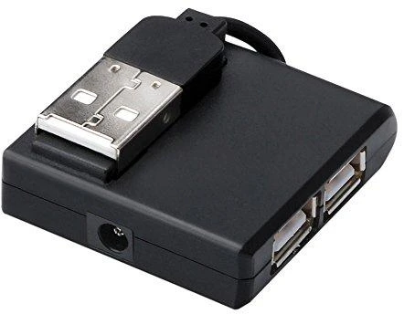 Assmann Electronic DIGITUS USB2.0 šakotuvas 4 prievadų 4xUSB A /F USB B mini F be maitinimo šaltinio, įskaitant. USB kabelis A/B mini