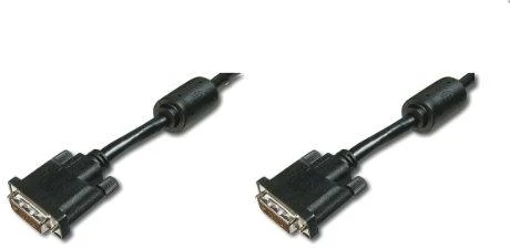 Assmann Electronic ASSMANN VGA laidinis kabelis DVI 3m Dual Link 2Ferrit Cores K8 masinis 24+1