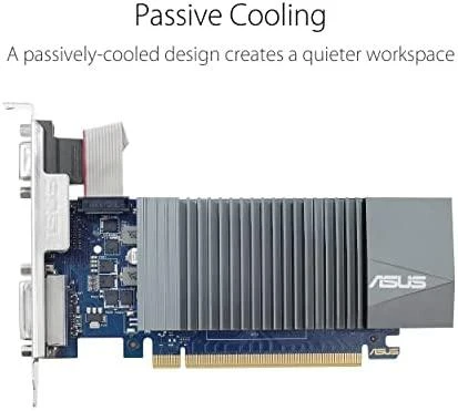Vaizdo plokštė ASUS GeForce GT 730 2 GB, GDDR5, 64 bitai (GT730-SL-2GD5-BRK)