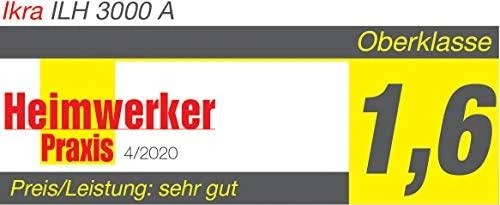 Ikra elektrinis šakų smulkintuvas 3 kW, iki 44 mm šakoms, 60 l krepšys, ILH 3000 A