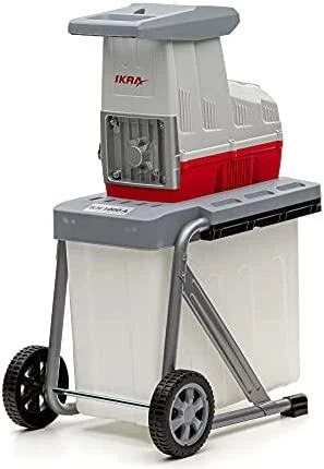Ikra elektrinis šakų smulkintuvas 3 kW, iki 44 mm šakoms, 60 l krepšys, ILH 3000 A